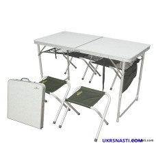 Столик Golden Catch в комплекте 4 стульчика